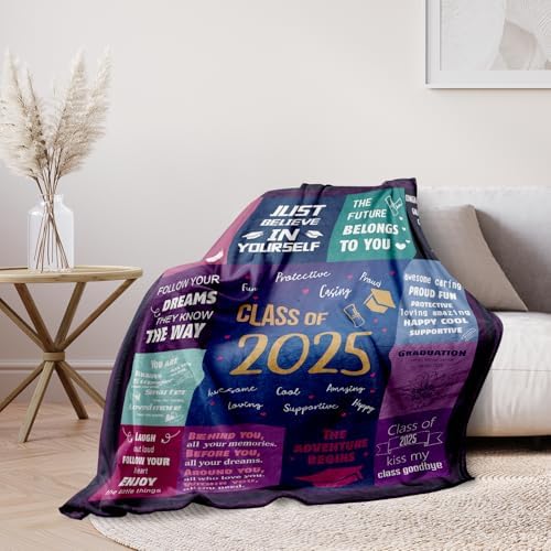 2025 Graduation Throw Blanket for Her Him 1
