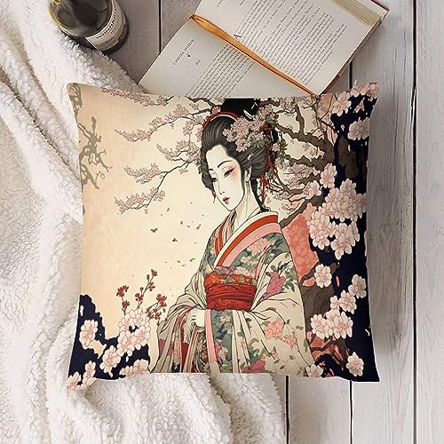 LOMADIA 18x18 Inch Polyester Pillow Covers Set of 2