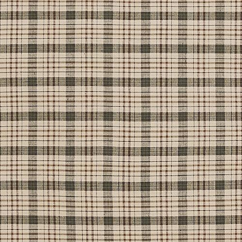 VHC Brands Cider Mill Twin Bed Skirt Tan Charcoal 39x76x17