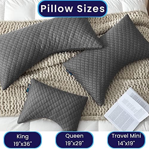Sidney Sleep Pillow for Side and Back Sleepers - Adjustable and Customizable