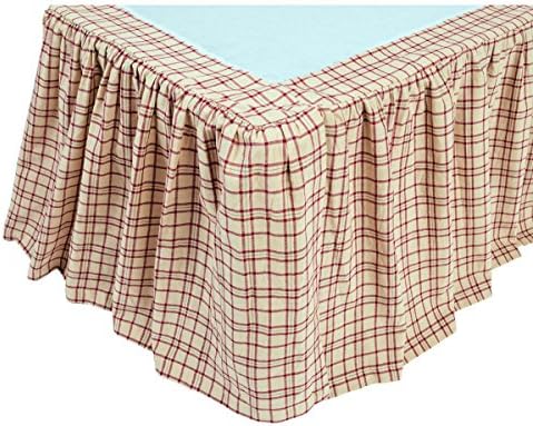 VHC Brands 2 Piece Tacoma Twin Bed Skirt 39x76x16