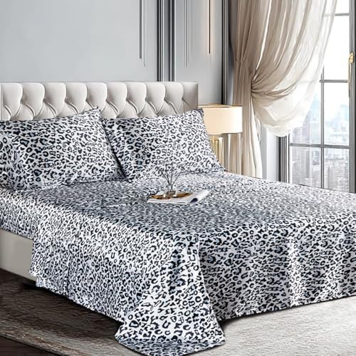Axyu Twin Bedding Set 3 Pcs Satin Sheets with Deep Pockets