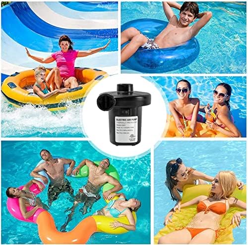 WEEFEESTAR 130W Electric Air Pump with 3 Nozzles