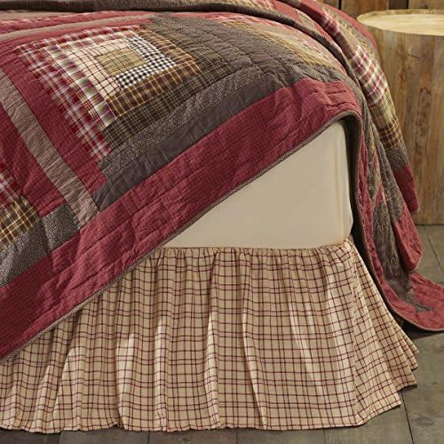 VHC Brands 2 Piece Tacoma Twin Bed Skirt 39x76x16